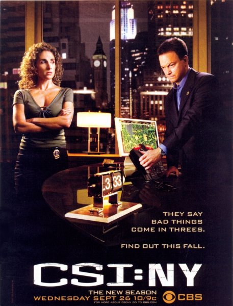 CSI: NY poster