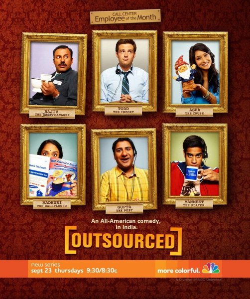 Outsourced poster