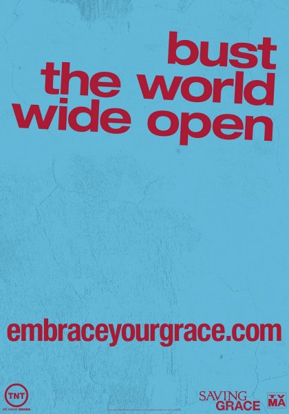 Saving Grace poster Saving Grace poster