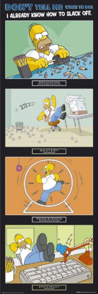 The Simpsons poster